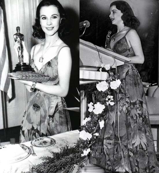 Vivien leigh oscar store dress